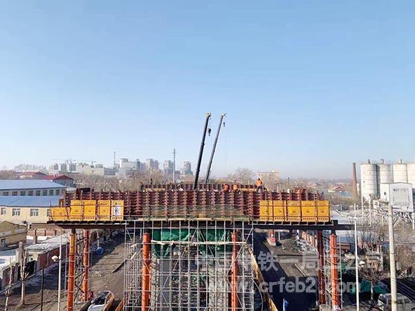 墩柱浇筑完成 墩柱浇筑完成
