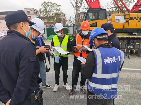 杭德三工区项目警企共宣反诈骗1 杭德三工区项目警企共宣反诈骗1