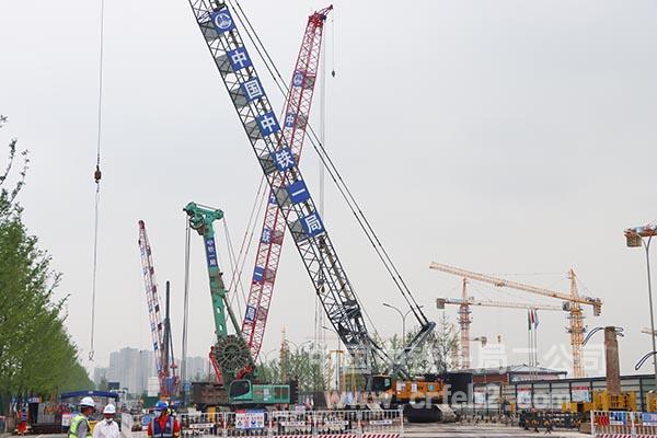 大干的施工现场2 大干的施工现场2