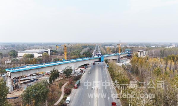 二跨G106国道连续梁 二跨G106国道连续梁